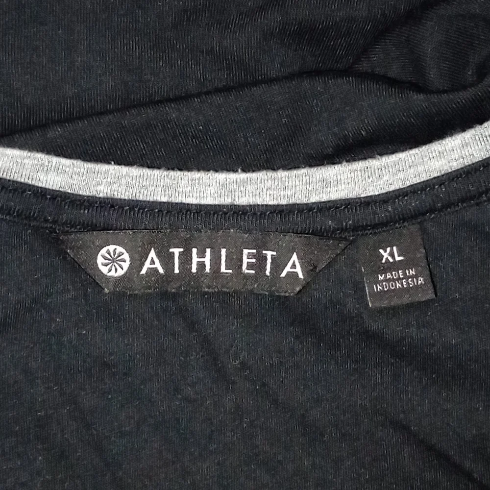Athleta Carefree Long Sleeve Dress Black - Picture 4 of 5